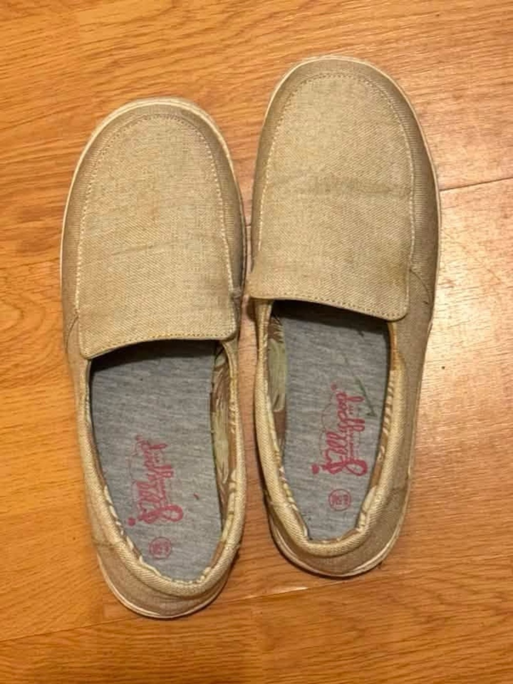 Jellypop Women's Tan Slip-On Loafers